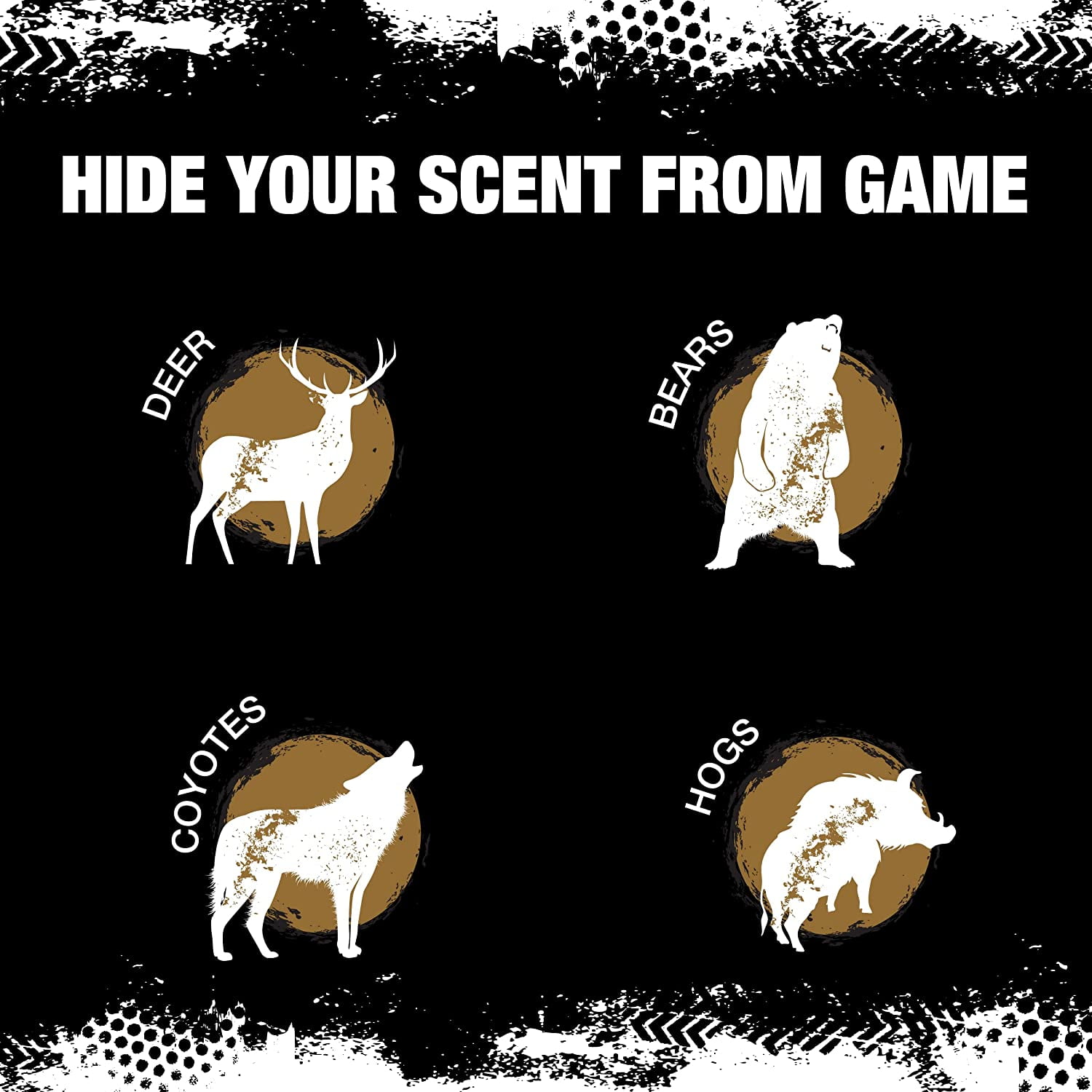 LETHAL Dirt x3 Field Spray Cover Scent, Attractant and Human Scent Eliminator for Hunting Clothes, Gear and Equipment, Natural Scent, 32 Ounce Spray 2-Pack