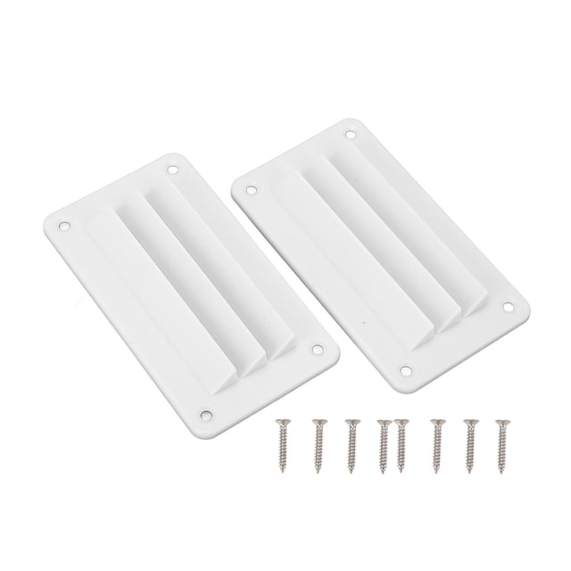 2pcs RV Air Vent Louver Professional Bathroom Office Ventilation Outlet Grille Louver ,Easy to Use