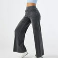 thumbnail image 5 of Tawop Womens Jeans Wide Leg Jeans High Rise Barrel Jeans Multiple Pockets Baggy Jeans, 5 of 5