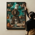 thumbnail image 6 of Funny Dog Kitchen Wall Art - Dining Room Wall Decor - Irish Water Spaniel Cooking Food Canvas Prints for Farmhouse Kitchen Decor, Modern Restaurant Painting Artwork, 6 of 6