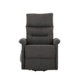 thumbnail image 1 of Primo Elise Power Lift Recliner Chair – 29-inch Wide, Espresso Upholstered, Wired Remote Control, Adjustable Recline–Compact Mobility Seating for Home, 1 of 9