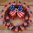 thumbnail image 4 of Fufafayo Nœuds pour Cheveux du 4 Juillet pour Filles Pinces à Cheveux Patriotiques avec Paillettes Strass Drapeau Américain Étoile Alligator Barrettes Rouges Blanches Bleues Accessoires pour Cheveux pour Femmes Enfants Décoration de Fête de la Fête de l'Indépendance, 4 of 6