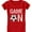 Red, variant on Game On! Gift for Soccer Lover / Player Toddler/Kids Girls' Fitted T-Shirt 4T Wow pink