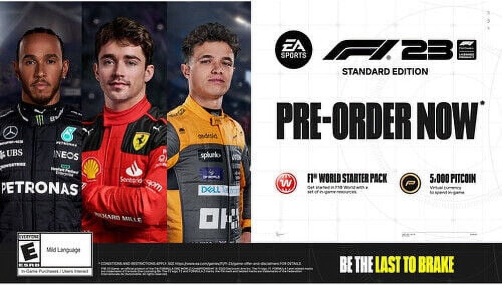 F1 23 for Playstation 4 [New Video Game] PS 4