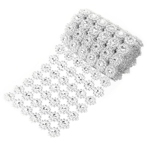 MLINS 1 Roll of Crafts Ribbon Decorative Clothes Trim Multi-function Craft Trim Bead Trim Clothes Accessory