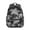 Black, variant on Hawaii Tropical Wind Palm Leaves Backpack for Students: Durable Lightweight Laptop Daypack, Large Capacity Bookbag with Padded Sleeve, Perfect Gift for Campus Commute