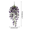thumbnail image 3 of YiJuHui Artificial Morning Glory Garland, Realistic Silk Flower Hanging Vine, Fade-Proof Waterproof Outdoor Decor for Garden Wall Basket Patio Wedding Arch Home, 3 of 6