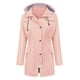 thumbnail image 2 of Gabardina impermeable LOMON con capucha larga para mujer, 2 of 6