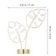 thumbnail image 3 of BRIGHTFUFU Tarjetas de mesa Tarjetas Soporte Monstera Forma Foto Clips Memo Nota Pinza para el hogar, 3 of 8