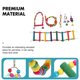 thumbnail image 2 of GOOHOCHY juego de juguetes para loros y pájaros, escalera colgante para escalar, accesorios para jaulas de pájaros., 2 of 8