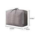 thumbnail image 3 of Bolsa de Almacenamiento Extragrande, Espesada con Agua, Plegable, con Asas y Cremalleras Resistentes para Ropa de Cama, Edredones, Mantas y Ropa., 3 of 6