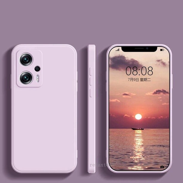 Xiaomi Poco F5 2023 Funda Móvil Líquida Cuadrada Para Pro F5Pro Pocophone F5 PocoF5 5G Moda Silicona Pareja De Teléfono A Prueba De Golpes Suave TPU Cámara Proteger La Cubierta Trasera