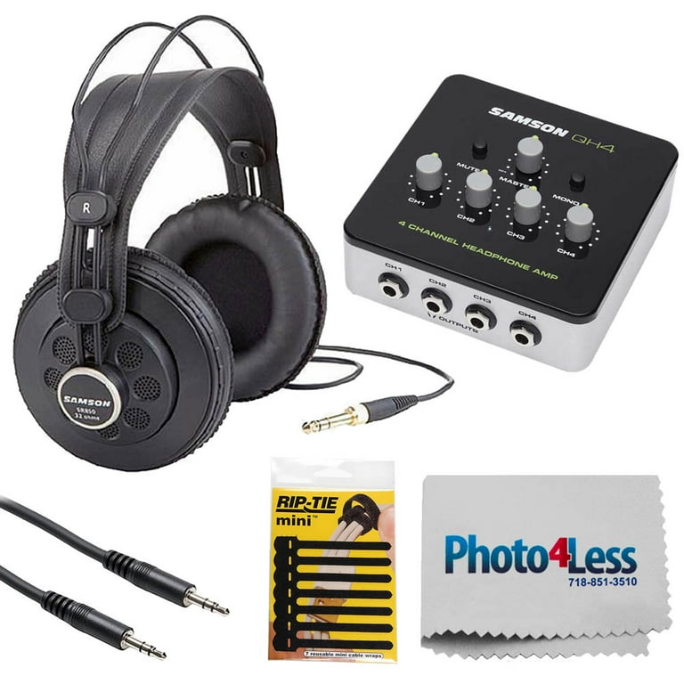 Samson Studio Reference Headphones (2-Pack) Samson QH4 4-Channel