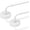 White, variant on W 2 Pack Magnetic Curtain Rods for Metal Door, Adjustable 18 to 30 Inch Curtain Rod 3/8" Diameter Magnet Rods for French Doors Window Cafe White