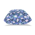 thumbnail image 4 of Pink and Blue Floral Throw Pillow Covers 16x16 Inch 2 Packs Decorative Square for Living Room Couch Bed Sofa, 4 of 6