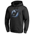 thumbnail image 2 of Men's Black New Jersey Devils Rinkside Pond Hockey Pullover Hoodie, 2 of 3