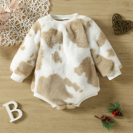 

XMMSWDLA Sales Clearance Baby Outerwear Newborn Baby Girls Long Sleeve Outfit Cute Infant Fall Clotheses Oversized Crewneck Onesie Tie Sweatshirt Clothes