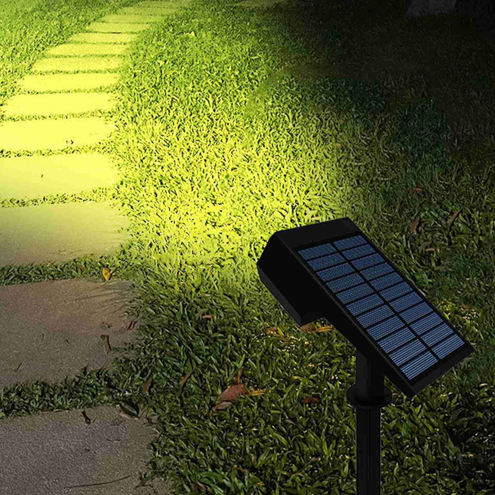 Solar Spot Lights Outdoor, Patio Landscape Lawn Street Light Garden Villa Lighting Wall Lights for Yard Garden Yard Pool Fence House Garage Pathway