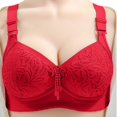 thumbnail image 1 of YDLCAFD Women's Bras No Underwire for Older Women Comfortable Seamless Full Coverage Bra for Women Wireless Bras with Soft Support Regular and Plus Size Front Closure Bras for Women Plus Size Padded, 1 of 4