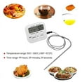 Digital Electric Meat Cooking Water Food Thermometer Probe Oven Bbq