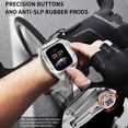 thumbnail image 4 of Mod Kit Étui en Acier Inoxydable pour Apple Watch Series 10 46mm Étui Pare-Chocs en Métal Robuste Bracelet de Protection de Remplacement pour iWatch 46 mm, 4 of 6