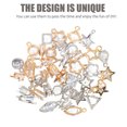 thumbnail image 4 of 40Pcs Crystal Studded Pendants DIY Jewelry Pendants Earrings Charm (Assorted Style), 4 of 7