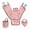 Daisy-pink, variant on Pzuqiu Red Spider Web Dog Car Seat Cover for Back Seat Collapsible Scratchproof Dog Car Hammock with Adjustable Dogs Bandanas Hanging Car Trash Can for SUV,Sedan,Truck