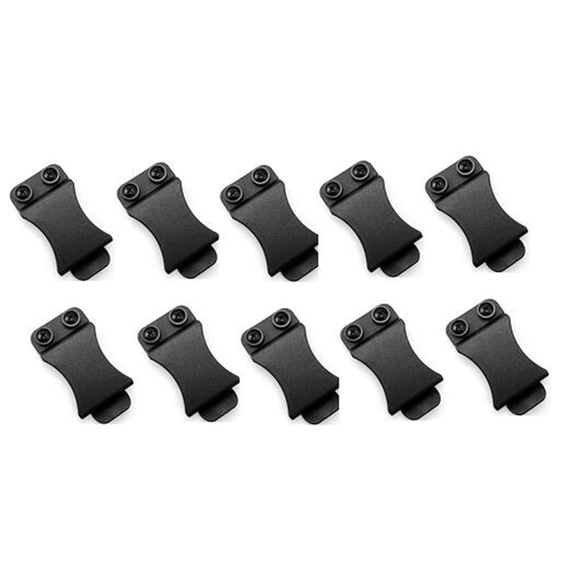 10PCS/LOT  Clips for 1.5 inch Belts for Kydex Belt Clip Loop with Screw Fit J6O7 