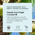 thumbnail image 3 of Aceite de Coco Orgánico Extra Virgen Sky Organics 16.9 oz Kosher, Prensado en Frío, Cruelty-Free y C, 3 of 6
