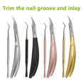 thumbnail image 1 of Nail Clippers Portable Professional Washable Anti-corrosive Nonslip Replacement Toenail Ingrown Trimmer Pedicure Caring Tool Black 1Pc, 1 of 8