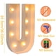 thumbnail image 1 of Marco de luces LED con letras gigantes, caja de relleno de globos, decoración de dormitorio de bebé, fiesta de Navidad y boda, 91,5 CM, 1 of 4