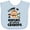 AE-Light Blue, variant on Inktastic Monkey I Love Hanging out with My Grandpa Boys or Girls Baby Bib