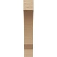 thumbnail image 2 of 6"W x 12"D x 36"H Thin Moab Rough Cedar Woodgrain TimberThane Corbel, Primed Tan, 2 of 6
