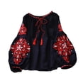 thumbnail image 3 of Blusa bordada bohemia para mujer Strade Fareast Limited, 3 of 8