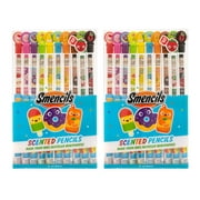 Scentco Graphite Smencil 10-Packs of HB #2 Scented Pencils (2 Set Bundle)