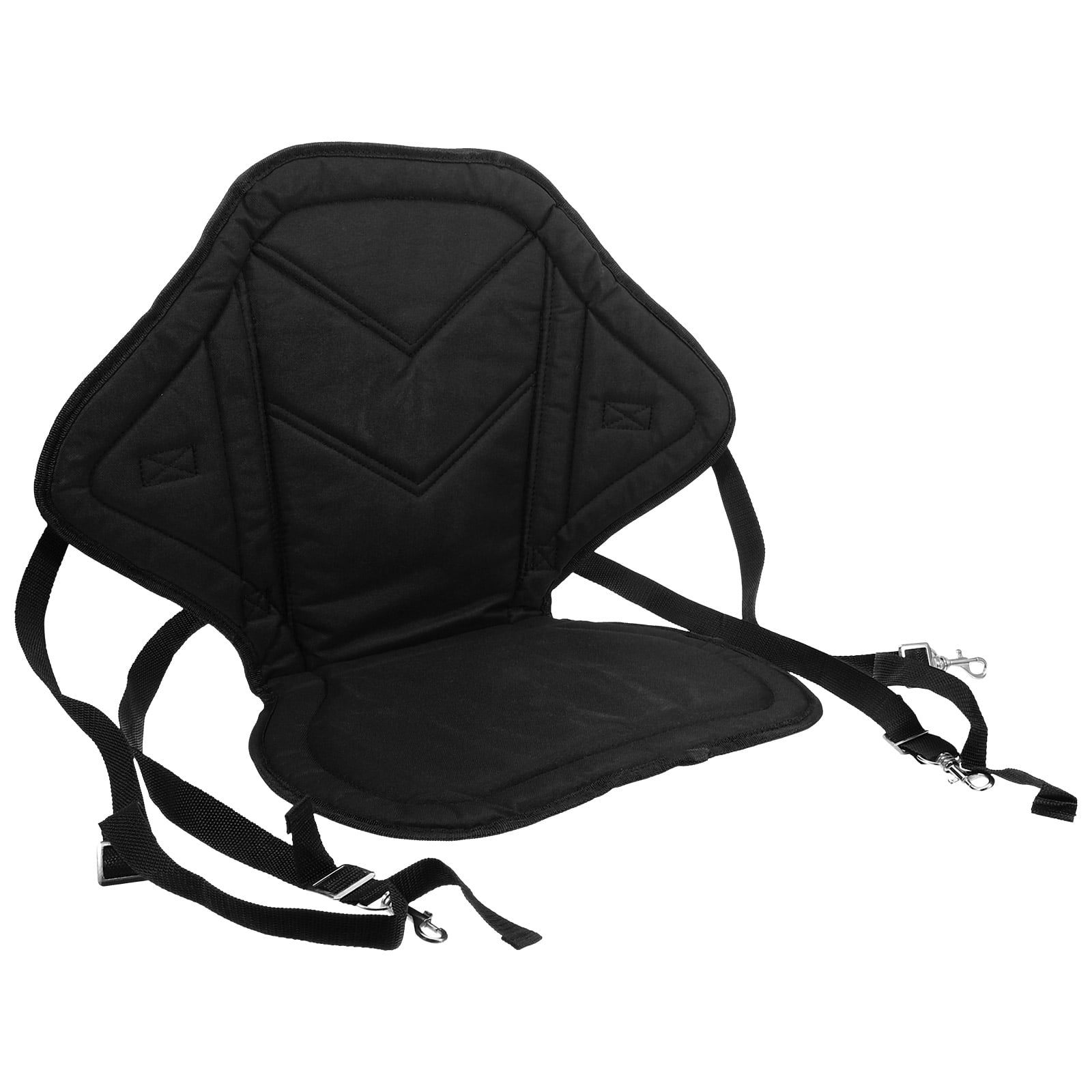 MIPCASE Comfortable Kayak Seat Backrest Cushion for Outdoor Use with Durable Breathable Material Black