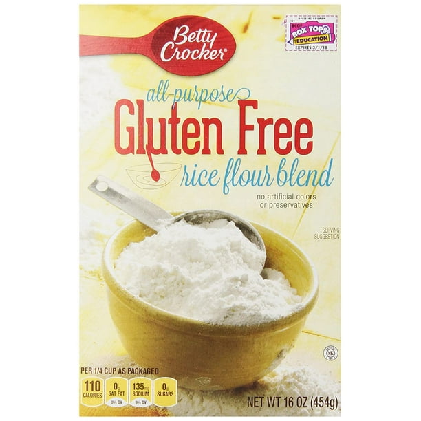 Gold Medal Gluten Free Rice Flour Blend Flour 16 oz Box (pack of 6