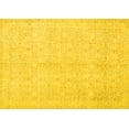 thumbnail image 1 of Ahgly Company Machine Washable Indoor Rectangle Persian Yellow Traditional Area Rugs, 8' x 10', 1 of 4