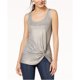 thumbnail image 1 of INC Camiseta sin mangas metálica para mujer, metálica, grande I-N-C Camiseta sin mangas, 1 of 2