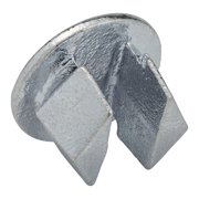 Galvanized 1-1/4-in Plug fits Pipe O.D. 1.66-in