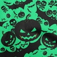 thumbnail image 1 of oneOone Viscose Chiffon Sea Green Fabric Halloween Diy Clothing Quilting Fabric Print Fabric By Yard 42 Inch Wide, 1 of 4