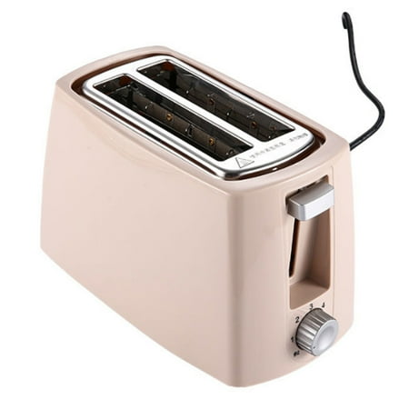 

Tomfoto Toaster Maker Home Fully Automatic Stainless Steel can Toast Two Pieces Breakfast Bread Sandwich Light Food Maker