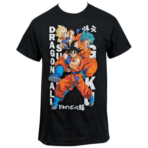 Dragon Ball Z Son Goku All Forms Unisex T-Shirt-Small
