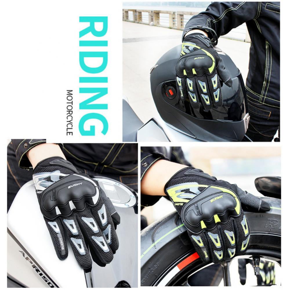 Touch Screen Motorcycle Full Finger Gloves for Cycling ATV Hunting Climbing 