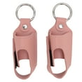 thumbnail image 1 of 2 Pcs Support d'Inhalateur d'Asthme Portable Rangement Protecteur en Cuir PU pour Voyage Rose, 1 of 6