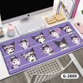 thumbnail image 5 of Alfombrilla de ratón grande MINISO Sanrio Kuromi, alfombrilla de ratón para gamer, alfombrilla de ratón para teclado, alfombrilla antideslizante para juegos, alfombrilla para escritorio de oficina y o, 5 of 5