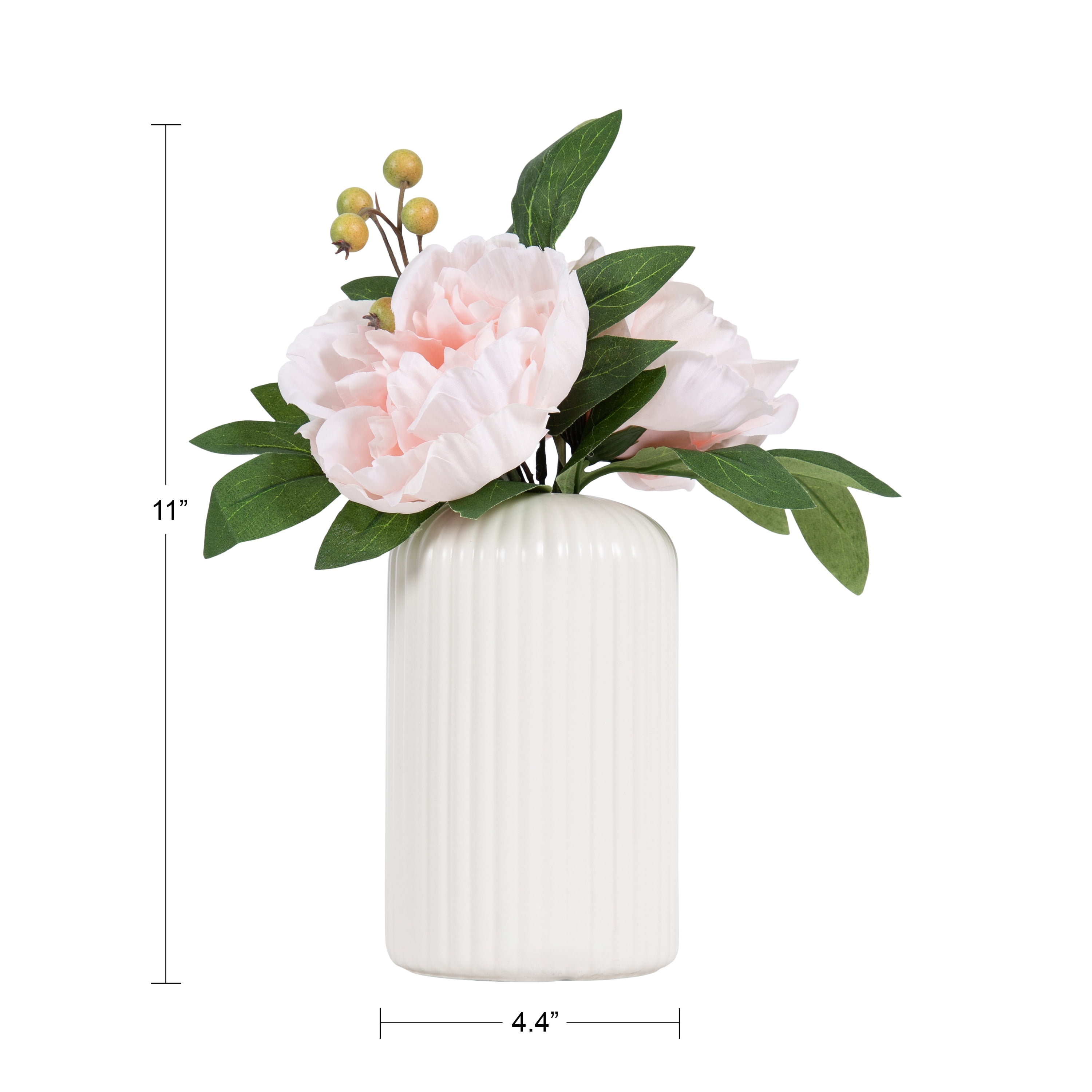 Better Homes & Gardens Peony Medium Vase - Pink