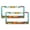 Pattern-294, variant on License Plate Frames Merry Christmas Palm Trees Drawing- Licenses Plates Frames Front Licenses Plate Covers Car Tag Frame 2 PCS Modern Tropical Palm Trees Aluminum Metal License Plate Frame