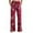 Z-16-Red, variant on Censtreet Christmas Plaid Pajama Pants for Women Soft, 100% Cotton Comfortable Womens Lounge Sleep Pj Bottoms for Women