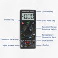 DUOYI Digital Multimeter, Car Tester 50010000 RPM Motor Dwell Angle